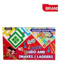 Brands Magnetic Ludo with Snakes &amp; Ladders, Ages 6+