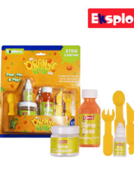 EKSPLOE 13029 My Orange Explosion Slime Lab, Ages 3+