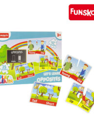 Funskool P&amp;L Opposites Puzzle Play Set, Ages 3+ (Damaged Box)