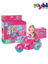 Toybliss Travel Girl Picnic Motorcycle (9045-14), Ages 3+