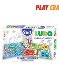 Play Craft Ludo Premier 2-in-1 Snakes &amp; ladders, Ages 5+