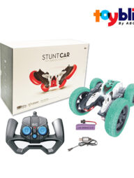 Toybliss STUNT Double Roll RC CAR with Sounds (CQ-509), Ages 6+