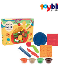 Toybliss Color Mud DIY Burger Set (5838-63), Ages 3+