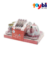 Toybliss Teapot Party Tinplate Set, Ages 3+