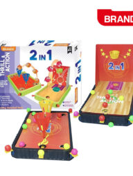Brands Thrill &amp; Action 2-in-1 Indoor Basketball Game, Ages 4+