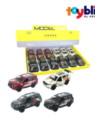 Toybliss Wei Ji 1:36 Die-Cast 4WD Pull Back Car (737-12), Ages 3+