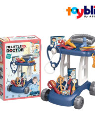 Toybliss I'm Little Doctor DIY Trolley Set (8837-2), Ages 3+