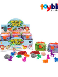 Toybliss World of Zoo 10pcs Playset (C0334), Ages 3+