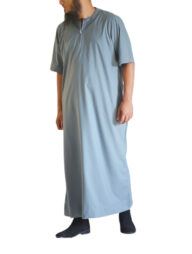 HALF SLEEVE (LUCAS FABRICS) (STONE BLUE)