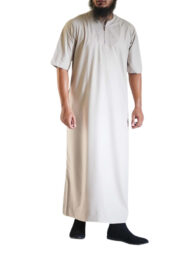 HALF SLEEVE (GRACE FABRICS) (BEIGE)