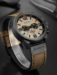 CURREN 8314 Luxury Sports Men's Watch - Brown