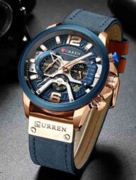 CURREN 8329 Luxury Sports Men's Watch - Blue