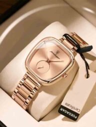 POEDAGAR 783 Luxury Elegant Women's Watch - Rose Gold