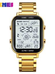 Skmei 1888 Digital Wrist Watch - golden
