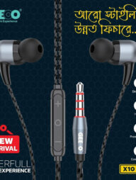 X10 Elite Stylish &amp; Powerful Sound Earphone