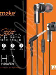 MEKE A5 Earphone – Stylish Design, HD Mic &amp; Clear Stereo Sound