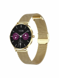 YES Opal Flow Smartwatch – 1.19" AMOLED Display, Stainless Steel Body &amp; IP68 Waterproof