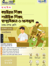 পাঞ্জেরী মাধ্যমিক ক্যারিয়ার শিক্ষা, শারীরিক শিক্ষা, স্বাস্থ্যবিজ্ঞান ও খেলাধুলা (নবম-দশম শ্রেণি) - এসএসসি ২০২৮