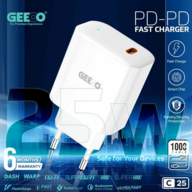 GEEOO C25 PD 25W Fast Charger – Especially for Samsung & Android Devices
