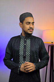 Sreezon Premium Panjabi Design Black