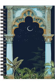 Chandni Raat A5 Spiral Notebook