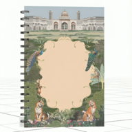 Mughal 4 (8*5.5 inch) Spiral Notebook 