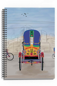Rickshaw A4 Spiral NoteBook