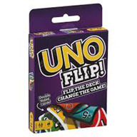 UNO Flip Card Game with Cards Printed on Both Sides
