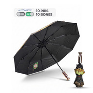 Anwer Auto Open-Close Print 10 Ribs 10 Bones Umbrella (Any Print)