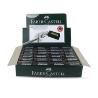 Faber-Castell Black erasers 2 pieces