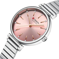 Curren Stainless Steel Analog Watch For Women - 9081