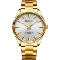 Curren Stainless Steel Fashion Wristwatch For Men - 8425