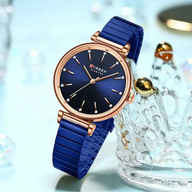 Curren Stainless Steel Analog Watch For Women - 9081