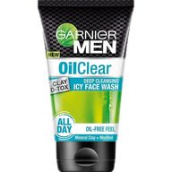 Garnier Men Oil Clear Clay D-Tox Facewash 50 gm