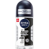 Nivea Men Deodrant Black And White 72 H Invisible Original Antiperspirant In The Ball For Men 50 ml