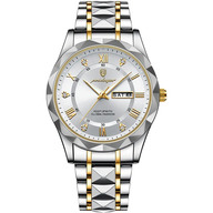 POEDAGAR 615 Men Watch For Sports Waterproof Luminous Stainless Steel