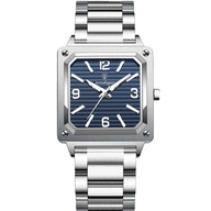 Poedagar 870 Luxury Man Wristwatch Square Quartz Men Watch Waterproof Luminous Stainless Steel Men’s Watches