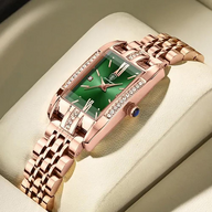 POEDAGAR Luxury Fashion Women Watch -Green