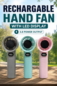 M11 Mini Fan 120 Adjustable Speed Mixed Body Color 1pec 