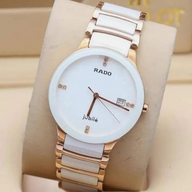 RADO White And Gold Colour Premium Quality Men Watch