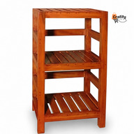 Handmade Wooden Table Bookshelf – Compact Desk Organizer for Books