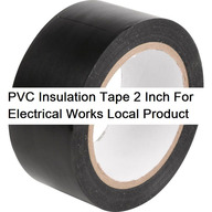 PVC Tape 2 Inch BLACK Bangladeshi Electrical PVC Insulating Tape Width 2 Inch 50mm 5M Length PVC Insulation Tape For Insulating Reinforcing Cables