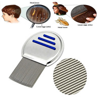 Ship Free Brushl Teetl Metaainlesids HaFree K-sub Nit Terminator Lice Comb 1 Piece High Quality IR Rid Headlice Sts Steeh Remove Nit