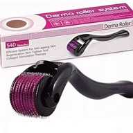Derma Roller Micro Needle 0.5mm for Hair, Beard Growth and Facial Skin Therapy (All Sizes)