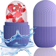 Ice Roller Face Massager To Brighten Complexion, Shrink And Tighten Pores 1 Pc 