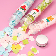 Portable Mini Soap Tablets Flower Paper Soap Travel Accessory Send Random Colors-Cherry flavor