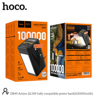 Hoco DB49 22.5W 100000Mah Large Capacity Power Bank with Cable