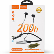 Recrsi RE-NY060 Wireless Neckband Bluetooth Earphones – 200H Backup, Fast Charging