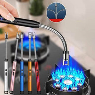 High Quality Rechargeable Kitchen Lighter USB Charging Natural Gas Incense Candle Igniter Gun Outdoor Kitchen Lighter