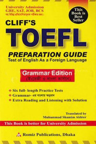 Cliff's TOEFL Preparation Guide